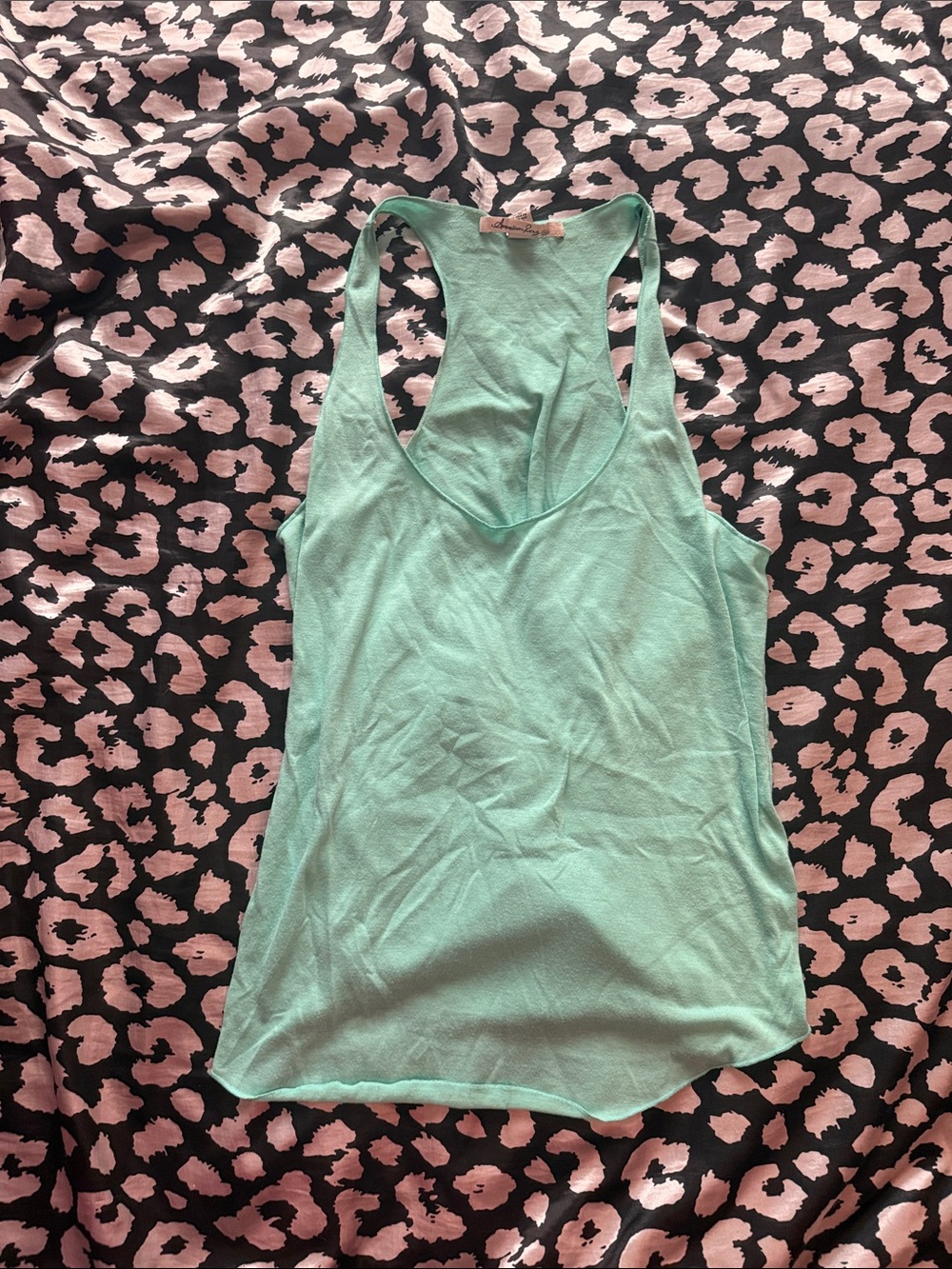 American Rag Mint Green Racerback Tank
